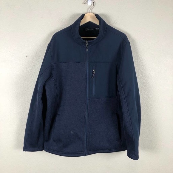 SWISS Tech Jacket Blue Classic Utility Gorpcore Outdoor Size X Large - Picture 13 of 13